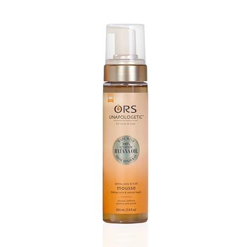 ORS UNAPOLOGETIC BATANA OIL DEFINE,STYLE & HOLD MOUSSE 7.6FL OZ