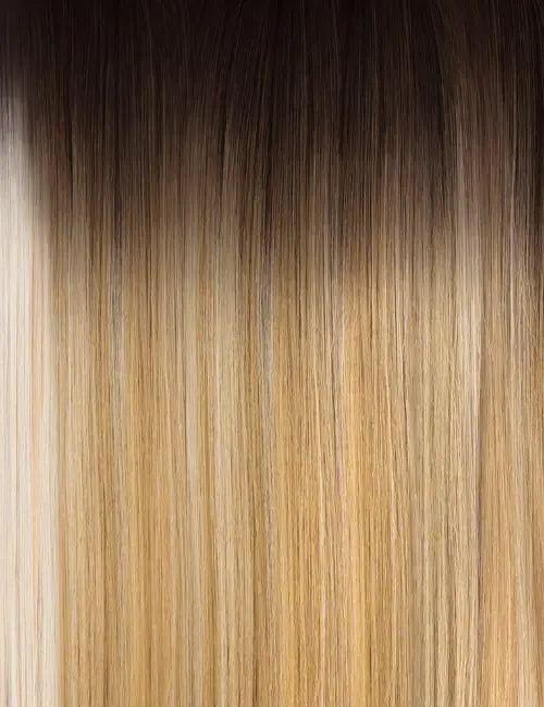 OUTRE WIG AIRTIED HUMAN BLEND YAKI 26 COLOR DRFF4/GOLDEN SWIRL