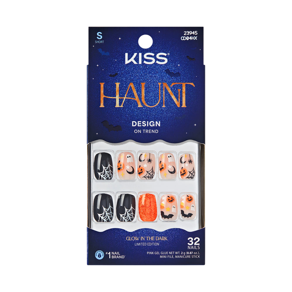 KISS NAIL HAUNT GLOW IN THE DARK CD04HX
