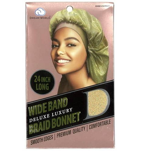 DREAM WORLD WIDE BAND BRAID BONNET DRE174TGD
