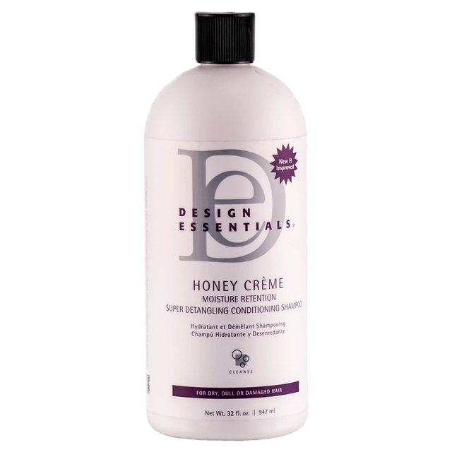 DESIGN ESSENTIALS HONEY CREME DETANGLING SHAMPOO 32FL OZ
