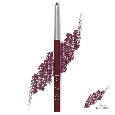 PALLADIO RETRACTABLE LIP LINER BLACK BERRY PRL09