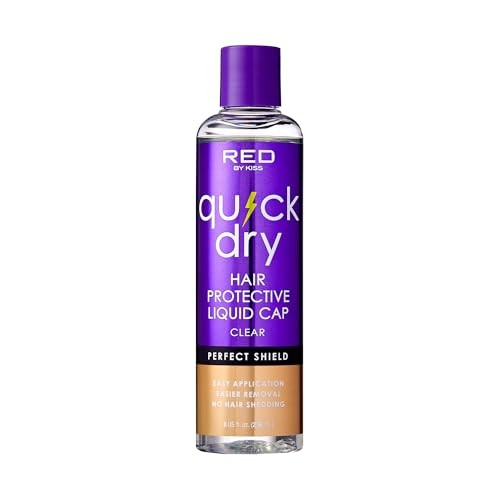 RED BY KISS QUICK DRY HAIR PROTECTIVE LIQUID CLEAR 8.5FL OZ