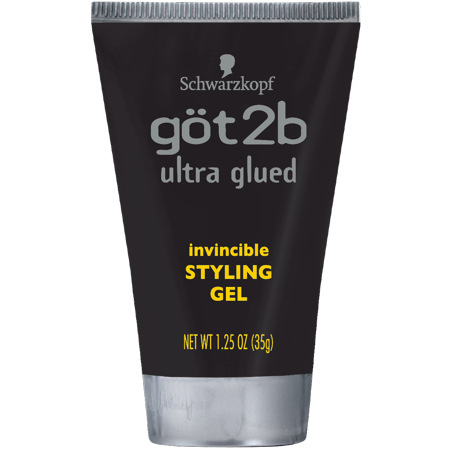 SCHWARZKOPF GOT 2B ULTRA GLUED STYLING GEL BLK 1.25OZ
