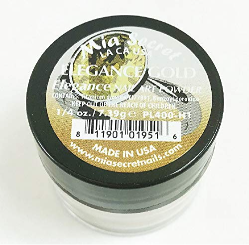 MIA SECRET NAIL ART POWDER 1.4 ELEGANCE GOLD