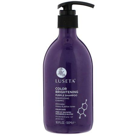LUSETA BEAUTY COLOR BRIGHTENING PURPLE SHAMPOO 16.9FL