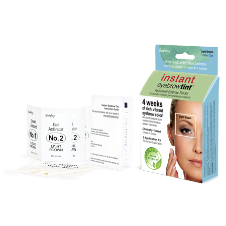 GODEFROY INSTANT EYEBROW TINT LIGHT BROWN W