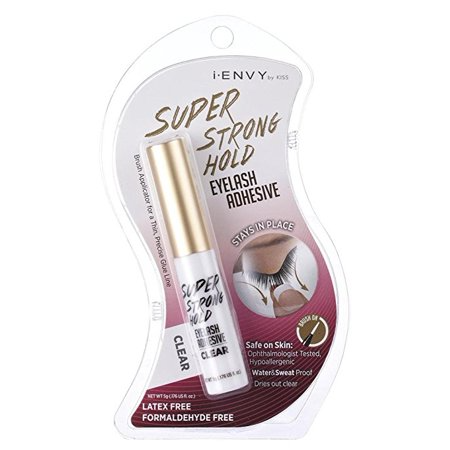 KISS I ENVY EYELASH ADHESIVE CLEAR KPEG06