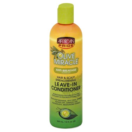 AFRICAN PRIDE OLIVE MIRACLE LEAVE IN CONDITIONER 12FL OZ