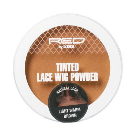 RED BY KISS LIGHT WARM BROWN TINTED LACE WIG POWDER WP01
