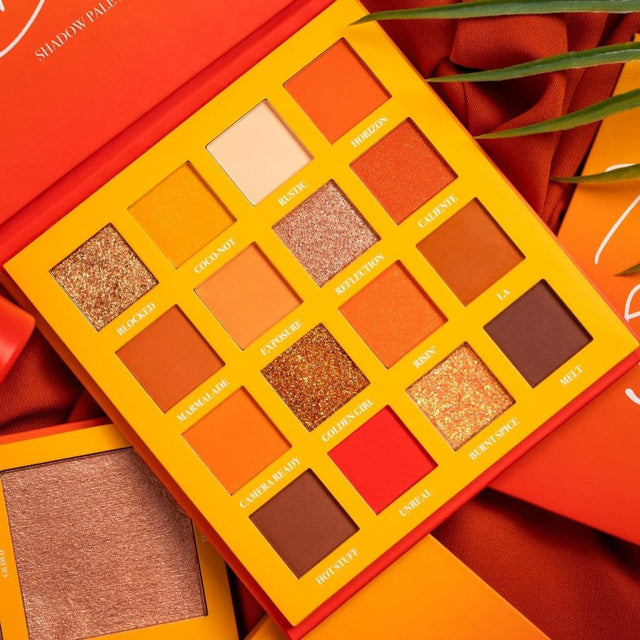 BE BELLA COSMETICS TEMPTING AND BRONZE SHADOW PALETTE