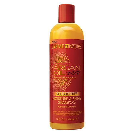CREME OF NATURE MOISTURE & SHINE SHAMPOO 12FL OZ