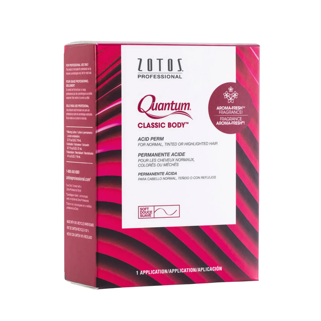 Zotos Quantum Classic Body Acid Perm: For Normal, Tinted Or Highlighted Hair