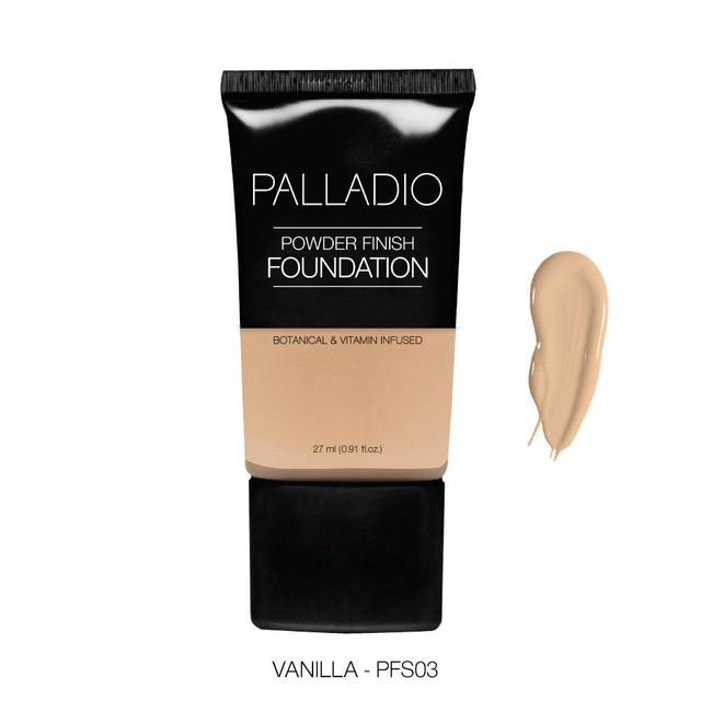PALLAD. PWDR FINISH FOUNDATION VANILLA PFS03