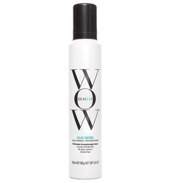 COLOR WOW COLOR CONTROL BLUE TONING STYLING FOAM 6.8 OZ