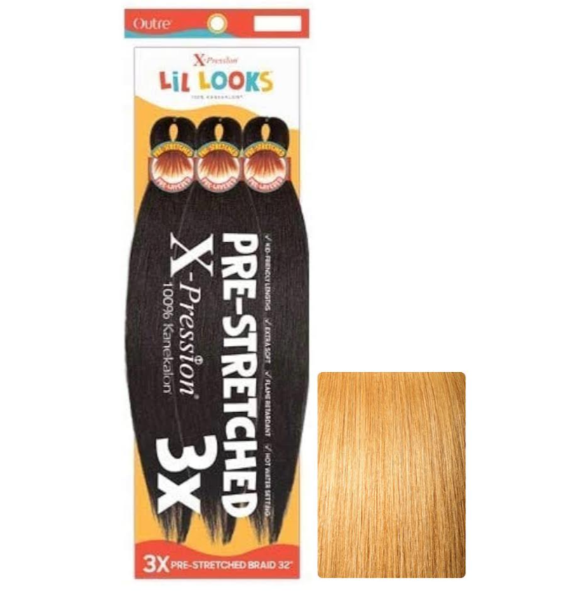 Outre X-Pression - Lil Looks - Pre Stretched Calming Braid 32" 3X COLOR 27