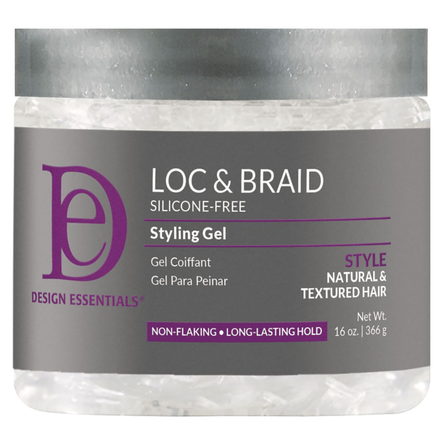 DESIGN ESSENTIALS LOC & BRAID STYLING GEL 16OZ