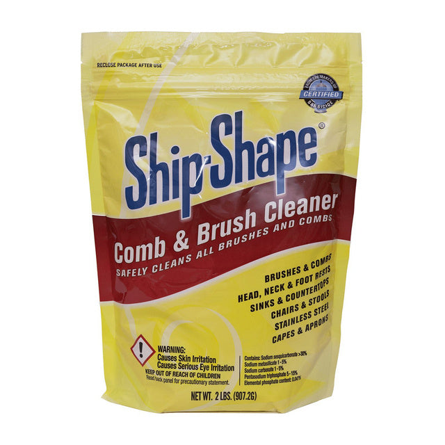 BARBICIDE SHIP SHAPE BRUSH COMB CLEANER 2LBS