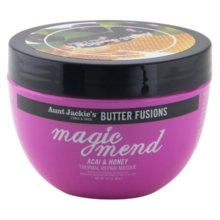 AUNT JACKIES BUTTER FUSION MAGIC MEND THERMAL REPAIR MASQUE 8OZ