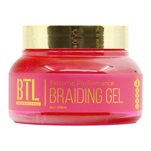 BTL PROFESSIONAL BRAIDING GEL EXTREME PINK 8OZ