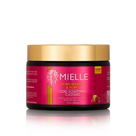 MIELLE COIL SCULPTING CUSTARD POMEGRANATE & HONEY 12OZ