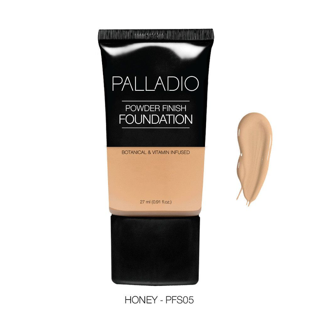 PALLAD. PWDR FINISH FOUNDATION CARAMEL PFS06