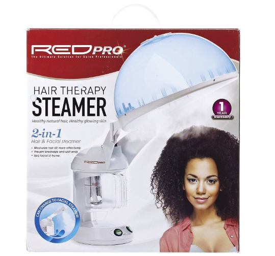 RED BY KISS HAIR THERAPY STEAMER 2 IN 1 HAIR & FACIAL STEAMER