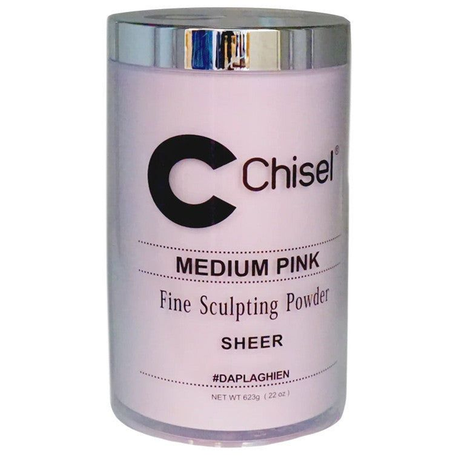 CHISEL MEDIUM PINK FINE SCULPTING POWDER 22OZ