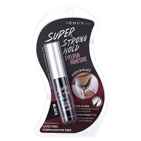 KISS I ENVY EYELASH ADHESIVE BLACK KPEG05