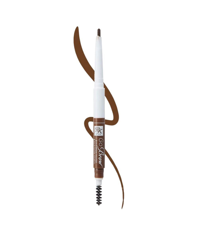 RUBY KISSES 3 IN 1 BROW MASTER DARK BRUNETTE RBTP04