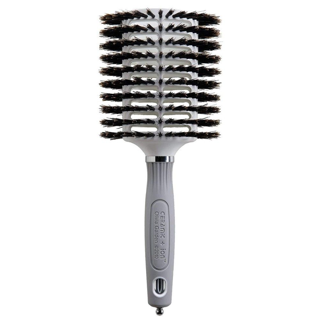 Olivia Garden Ceramic Ion Turbo Vent Boar Oval Brush - 3-1/2 X 2-1/2 (CITV-BROVL) CITV-BROVL