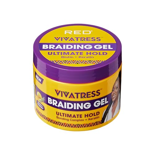 RED BY KISS VIVATRESS BRAIDING GEL ULTIMATE HOLD 6OZ