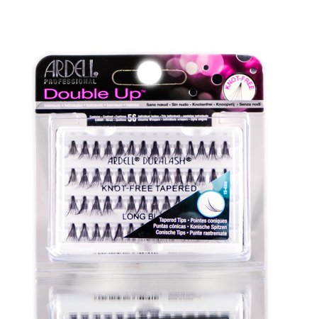 ARDELL EYELASHES KNOT-FREE TAP DOUBLE UP LONG BLACK