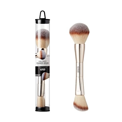 KISS NEW YORK POWDER BRUSH DUAL ENDED KPMB03