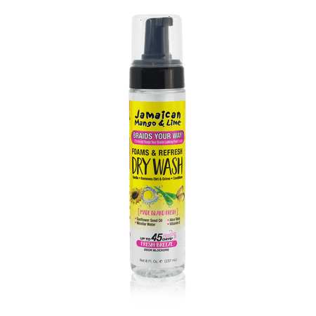 JAMAICAN MANGO & LIME FOAMS & REFRESH DRY WASH 8FL OZ