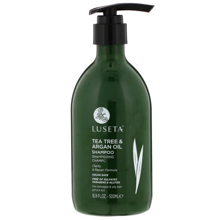 LUSETA BEAUTY TEA TREE & ARGAN OIL SHAMPOO 16.9FL OZ