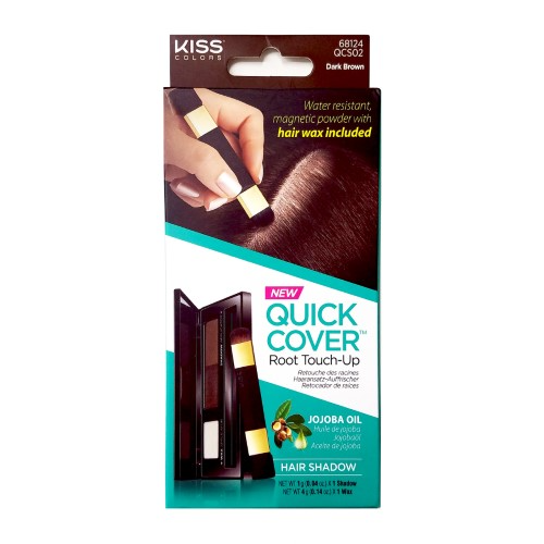 RED BY KISS QUICK COVER HAIR SHADOW DARK BROWN QCS02
