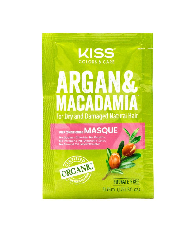 KISS COLOR & CARE ARGAN & MACADAMIA COND. MASQUE