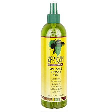 AFRICAN ESSENCE WIG SPRAY WEAVE SPRAY 6 IN 1 12FL OZ