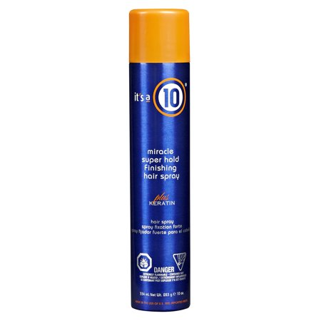IT'S A 10 MIRACLE SUPER HOLD FINISHING HAIR SPRAY 10OZ