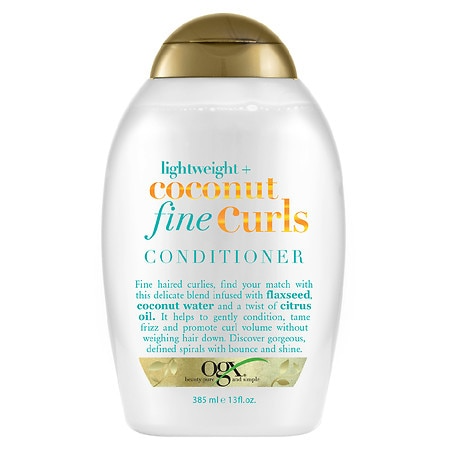 OGX COCONUT FINE CURLS CONDITIONER 13FL OZ