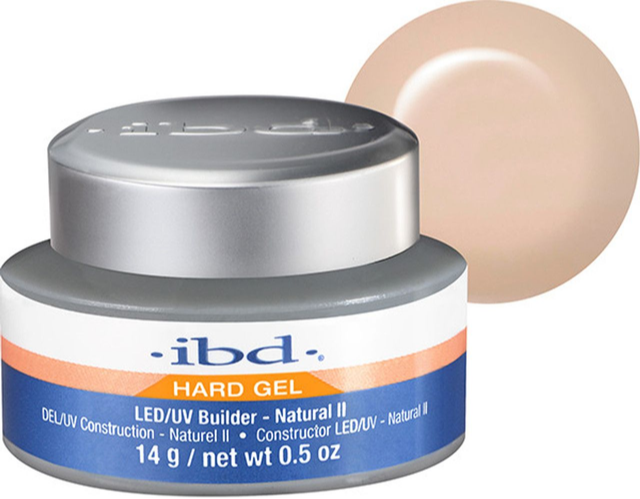 IBD HARD GEL LED/UV BUILDER 0.5OZ NATURAL II