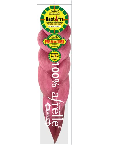 RASTAFRI SILKY BRAID SINGLE COLOR M.PINK PASSION