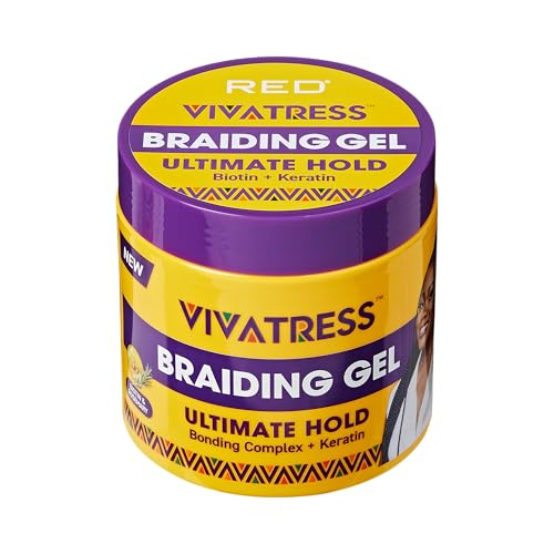 RED BY KISS VIVATRESS BRAIDING GEL ULTIMATE HOLD 16OZ