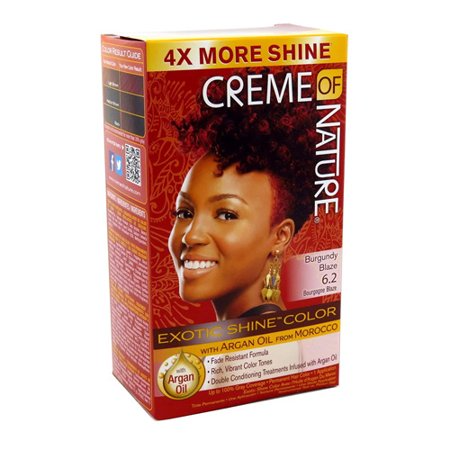 CREME OF NATURE GEL HAIR COLOR BURGUNDY BLAZE 6.2