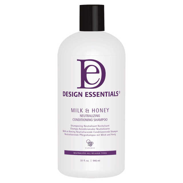 DESIGN ESSENTIALS MILK & HONEY NEUTRALIZING COND. SHAMPOO 32OZ
