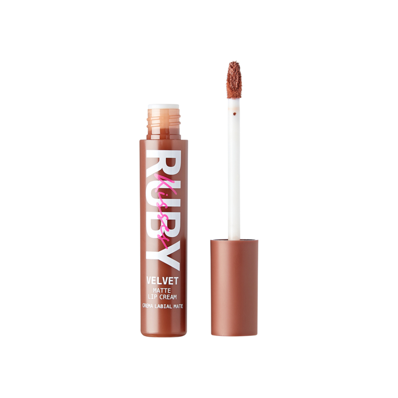 RUBY KISSES VELVET MAT LIP CRE VLC05 WARM KISS