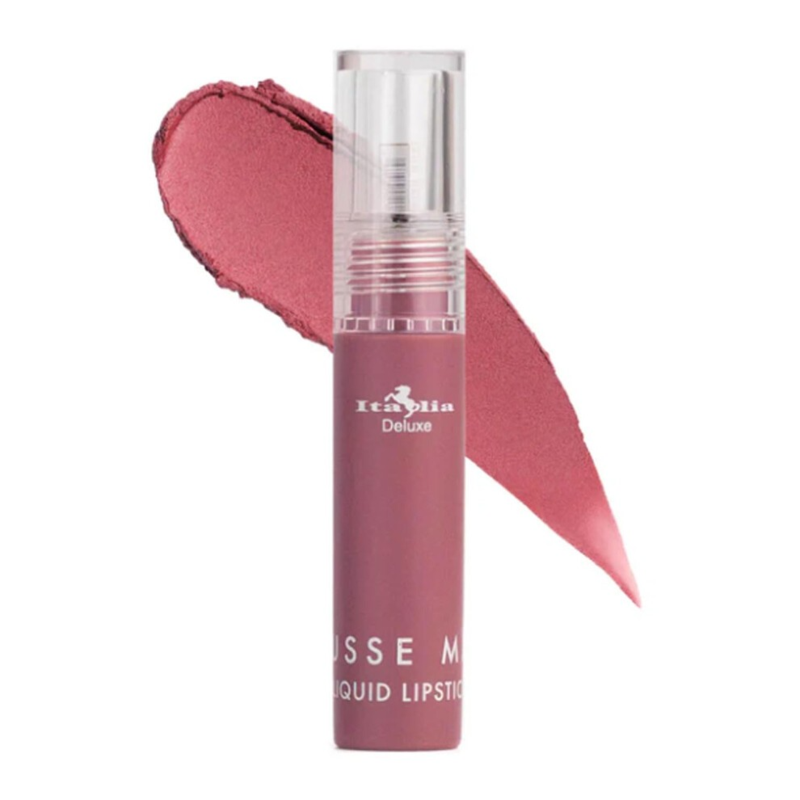 ITALIA DELUXE MOUSSE MATTE LIQUID LIPSTICK 09 SPANISH ROSE