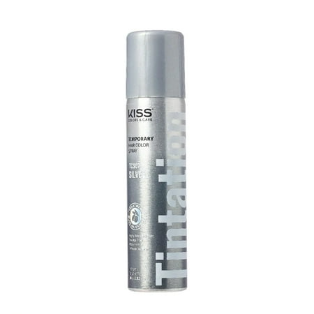 RED BY KISS HAIR COLOR SPRAY TCS07 PLATINUM SILVER
