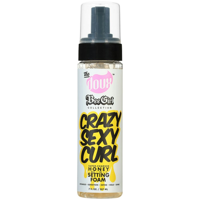 THE DOUX CRAZY SEXY CURL HONEY SETTING FOAM 7FL OZ